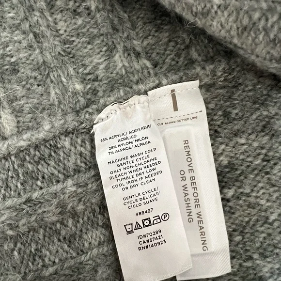 Lou & Grey Cape Knit Poncho Sweater - Picture 6 of 7